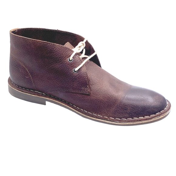Red Tape Boots Mens Size 9 Lace-Up Ankle Desert Dress Casual Leather Lace Up